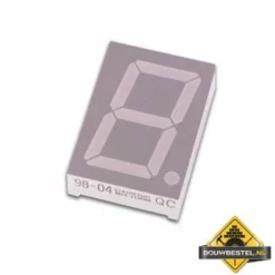 1-cijferige Display - 20 Mm Hyperrood