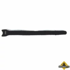 10 Stuks Zwarte Klittenband Kabelbinders
