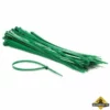 100-delige Set Met Groene Nylon Kabelbinders - 4.8 X 300 Mm -hulpmiddel Verkoopwinkel 100 delige set met groene nylon kabelbinders 4.8 x 300 mm