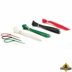 100-delige Set Met Veelkleurige Nylon Kabelbinders