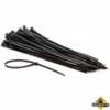100-delige Set Met Zwarte Nylon Kabelbinders - 4.8 X 300 Mm -hulpmiddel Verkoopwinkel 100 delige set met zwarte nylon kabelbinders 4.8 x 300 mm