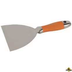 Super Prof Spachtelmes één Geheel Roestvrij Staal Soft Coat Handgreep 150 Mm