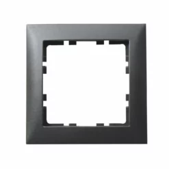 Hager Berker Afdekraam 1V S1 Antraciet