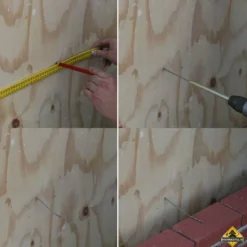 Uni-Hsb(Boor) Spouwanker 250x4.6mm (Spouwbereik: 145mm +/- 15) Verzinkt Draad - 50 Stuks -hulpmiddel Verkoopwinkel 102 3