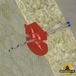 Uni-Slagspouwanker / Slaganker 250x4.6mm RVS 316 (Spouwbereik: 145mm +/- 15) - 50 Stuks -hulpmiddel Verkoopwinkel 104 1 7