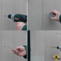 Uni-Slagspouwanker 350x4mm Spouwbereik: 245mm +/- 15 Verzinkt - Per 50 Stuks -hulpmiddel Verkoopwinkel 105 kopie 5