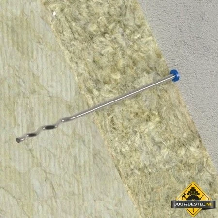 Kraagplug 6X40mm Slagdraad 5 Nylon (boorgat 6x50mm) - 100 Stuks 4 Kraagplug 6X40mm Slagdraad 5 Nylon (boorgat 6x50mm) - 100 Stuks - Afbeelding 2