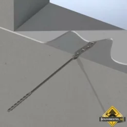 Prikspouwanker 310mm Spouwbereik: 160mm +/-15mm RVS A4 - 50 Stuks -hulpmiddel Verkoopwinkel 124 2