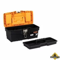 13" Opbergkoffer Met Metalen Stoten -hulpmiddel Verkoopwinkel 13 inch opbergkoffer met metalen stoten uitneembaar bakje