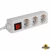 3-voudige Stekkerdoos Met Schakelaar En Lange Kabel - Randaarde -hulpmiddel Verkoopwinkel 3 voudige stekkerdoos met schakelaar en lange kabel