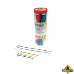 300-delige Set Met Veelkleurige Nylon Kabelbinders