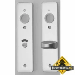 WC-schild 57-5 Aluminium F1 Doos 2 Stuks