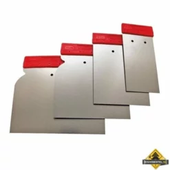 4-delige Plamuurmessenset