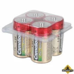 4 Stuks Alkaline D - 1.5 V - 21000 MAh