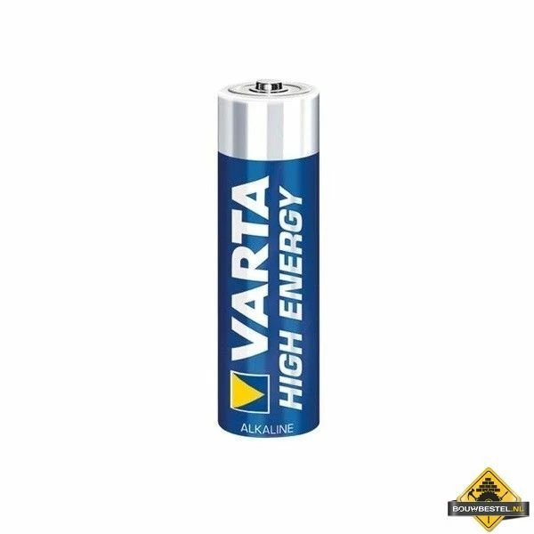 4 Stuks High-energy Alkaline AA - 1.5 V - 2600 MAh 3 4 Stuks High-energy Alkaline AA - 1.5 V - 2600 MAh