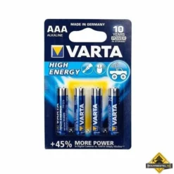4 Stuks High Energy Alkaline AAA - 1.5 V - 1100 MAh