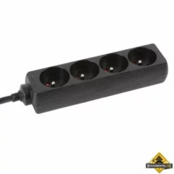 4-voudige Stekkerdoos - 3G1.5 - Penaarde