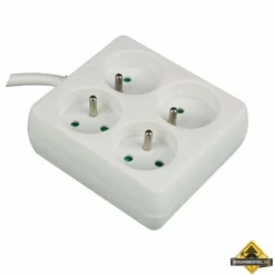 4-voudige Vierkante Stekkerdoos