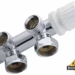 Riko Thermostatisch 3/4 Radiator Onderblok Haaks-rechts