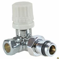 Riko Luxe Thermostaatventiel 1/2inch X15 (M22) Knel Haaks Rechts