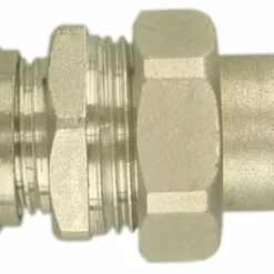 Riko Radiatorkoppeling 3-delig 1/2x15 Knel Recht