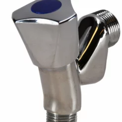 Wasmachine Beluchterkraan 1/2inch X3/4inch Chroom Knop