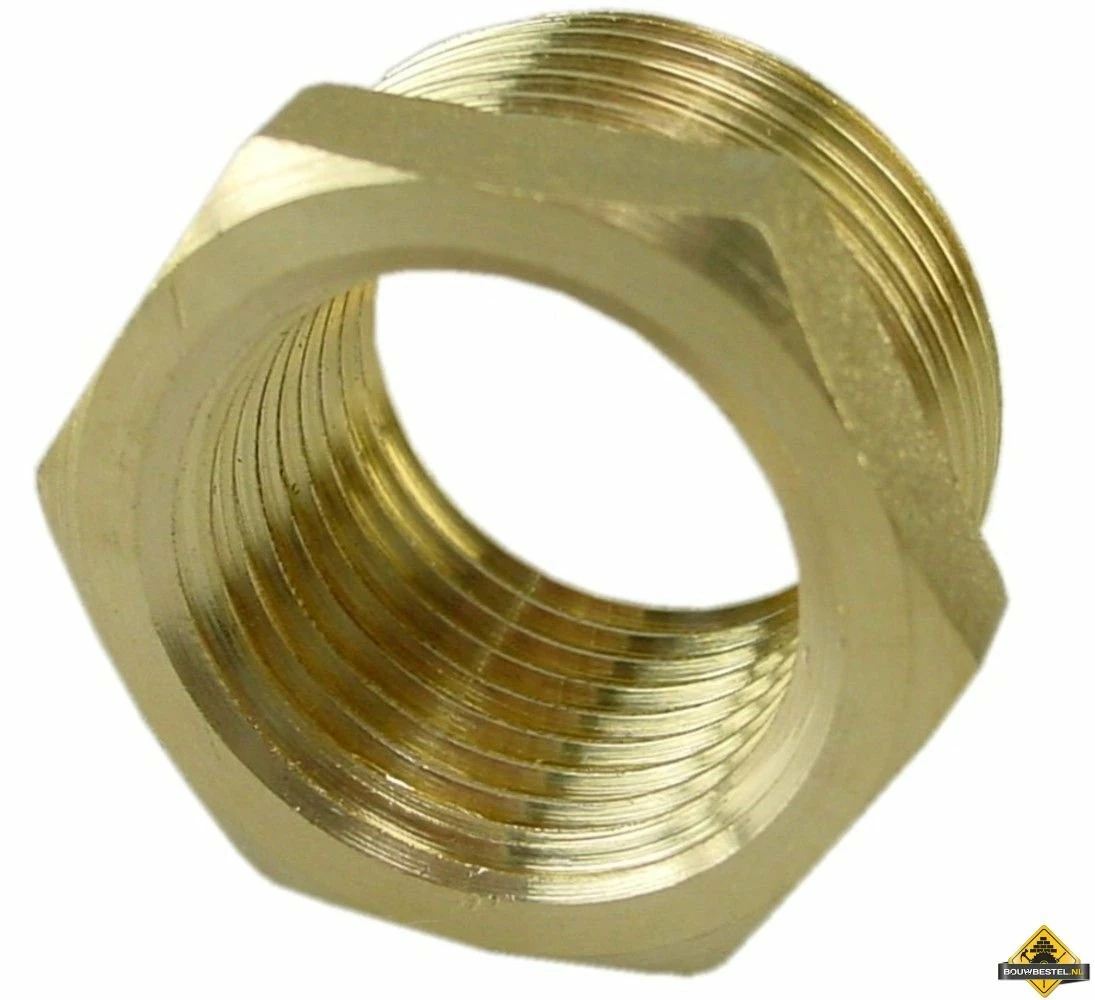 Gasdraadfittingen Verloopring 1x1/2 Buiten X Binnen 3 Gasdraadfittingen Verloopring 1x1/2 Buiten X Binnen