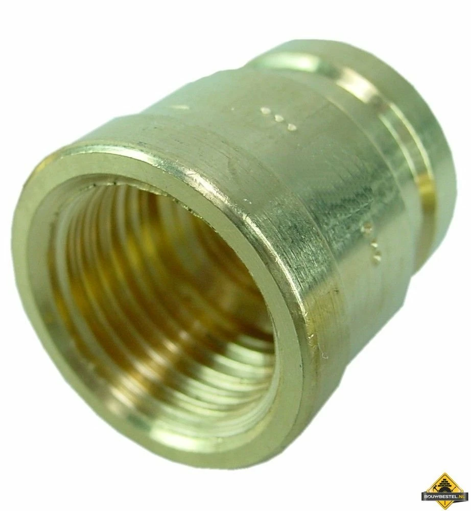 Gasdraadfitting Verloopsok 1x1/2 Binnen X Binnen 3 Gasdraadfitting Verloopsok 1x1/2 Binnen X Binnen