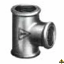 Draadfitting T-stuk 3/4 Zwart