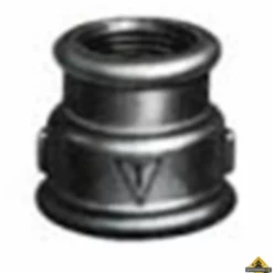 Draadfitting Verloopsok 1x3/4 Zwart