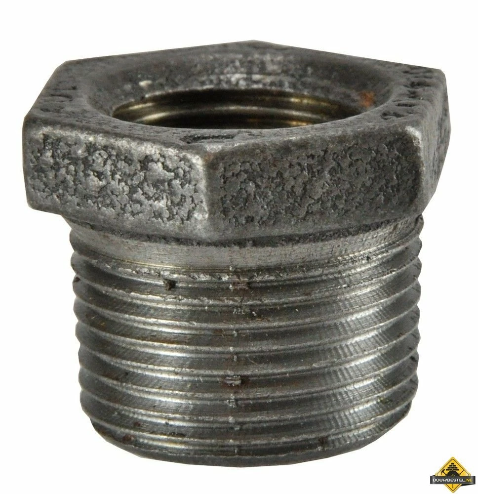 Draadfitting Ring 11/2 Buiten X 1 Binnen Zwart 3 Draadfitting Ring 11/2 Buiten X 1 Binnen Zwart