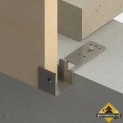 Randkistanker Vloerhoogte = 100mm - Plaatdikte 18mm - Verzinkt - Per Stuk -hulpmiddel Verkoopwinkel 60 1 5