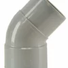 HWA Bocht 45 Graden Grijs Mof/Spie 70mm -hulpmiddel Verkoopwinkel 62.3513 2