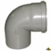 PVC Afvoerbocht 90 Graden Manchet/Spie Grijs 110mm -hulpmiddel Verkoopwinkel 62.3525 1