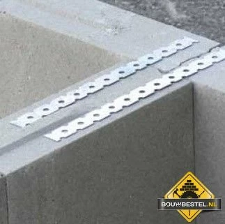 Lijmkoppelstrip 300X22X0.6mm RVS A4 316 - 10 Stuks 4 Lijmkoppelstrip 300X22X0.6mm RVS A4 316 - 10 Stuks - Afbeelding 2