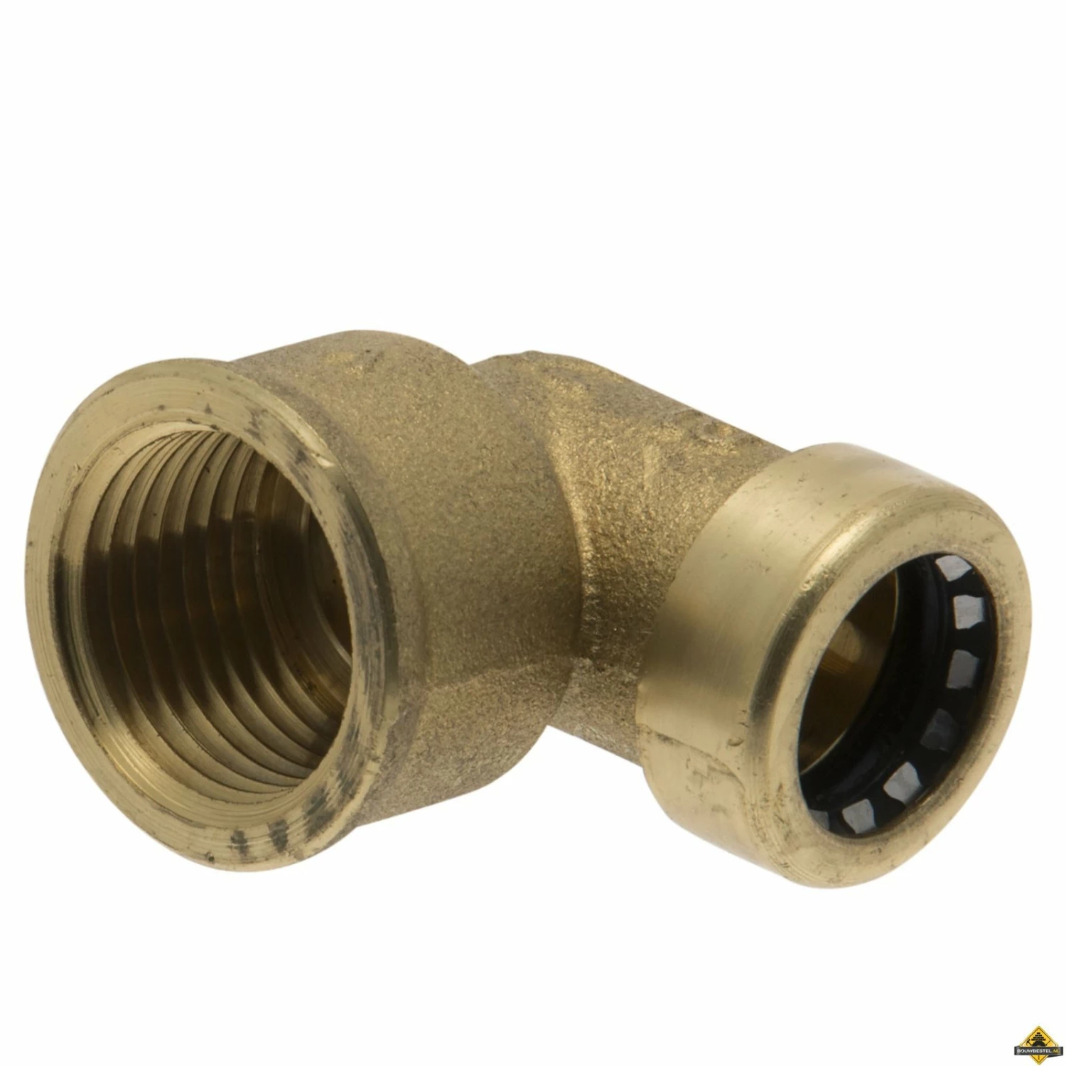 VSH Tectite Push Knie 90 Graden 15xG1/2f Messing 2 Stuks 3 VSH Tectite Push Knie 90 Graden 15xG1/2f Messing 2 Stuks