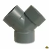 Y-stuk ABS 63 Mm Lijmmof 10 Bar Grijs -hulpmiddel Verkoopwinkel abs y stuk 63 mm