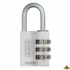 Abus 145/30 Zilver Aluminium Cijfercombinatiehangslot - 30 Mm -hulpmiddel Verkoopwinkel abus 145 30 zilver aluminium cijfercombinatiehangslot 30mm
