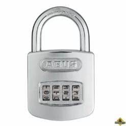 Abus 160/50 Verchroomd Cijfercombinatiehangslot - 50 Mm