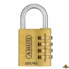 Abus 165/40 Verchroomd Cijfercombinatiehangslot - 40 Mm -hulpmiddel Verkoopwinkel abus 165 40 verchroomd cijfercombinatiehangslot 40mm