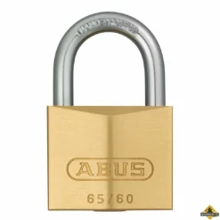 Abus 65/15 Messing Hangslot Gelijksluitend - 15 Mm