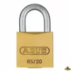 Abus 65/20 Messing Hangslot Gelijksluitend - 20 Mm -hulpmiddel Verkoopwinkel abus 65 20 messing hangslot gelijksluitend 20mm 4