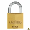 Abus 65/25 Messing Hangslot Verschillend Sluitend - 25 Mm -hulpmiddel Verkoopwinkel abus 65 25 messing hangslot verschillend sluitend 25mm 1