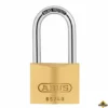 Abus 65/40HB40 Messing Hangslot Met Hoge Beugel Gelijksluitend - 40 Mm