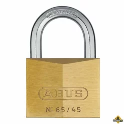 Abus 65/45 Messing Hangslot Gelijksluitend - 45 Mm