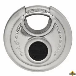 Abus Plus 20/80 RVS Discushangslot Verschillend Sluitend - 80 Mm