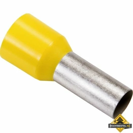 Adereindhulzen, Geisoleerd 25 30,0/16,0 | 100 Stuks 3 Adereindhulzen, Geisoleerd 25 30,0/16,0 | 100 Stuks