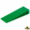 Stelwig Groen Polystyreen 150X45X25mm - 10 Stuks -hulpmiddel Verkoopwinkel afstandsplaatje uitvulplaatje wig groen 1