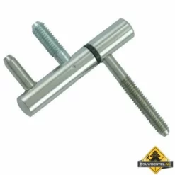 Axa Inboor Paumelle 75x14 Mm Doos 2 Stuks (houten Kozijn)