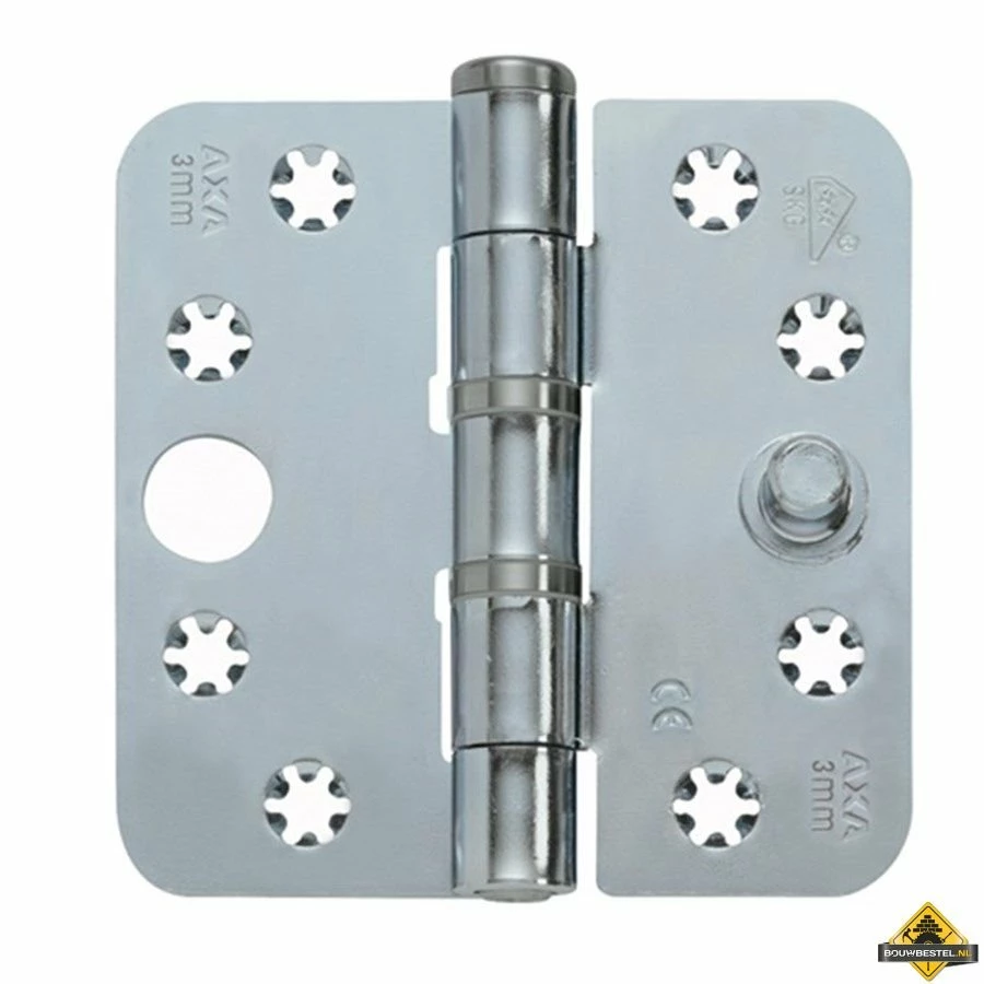 AXA Scharnier Skg Smart 89X89 Afgerond Per Stuk 3 AXA Scharnier Skg Smart 89X89 Afgerond Per Stuk
